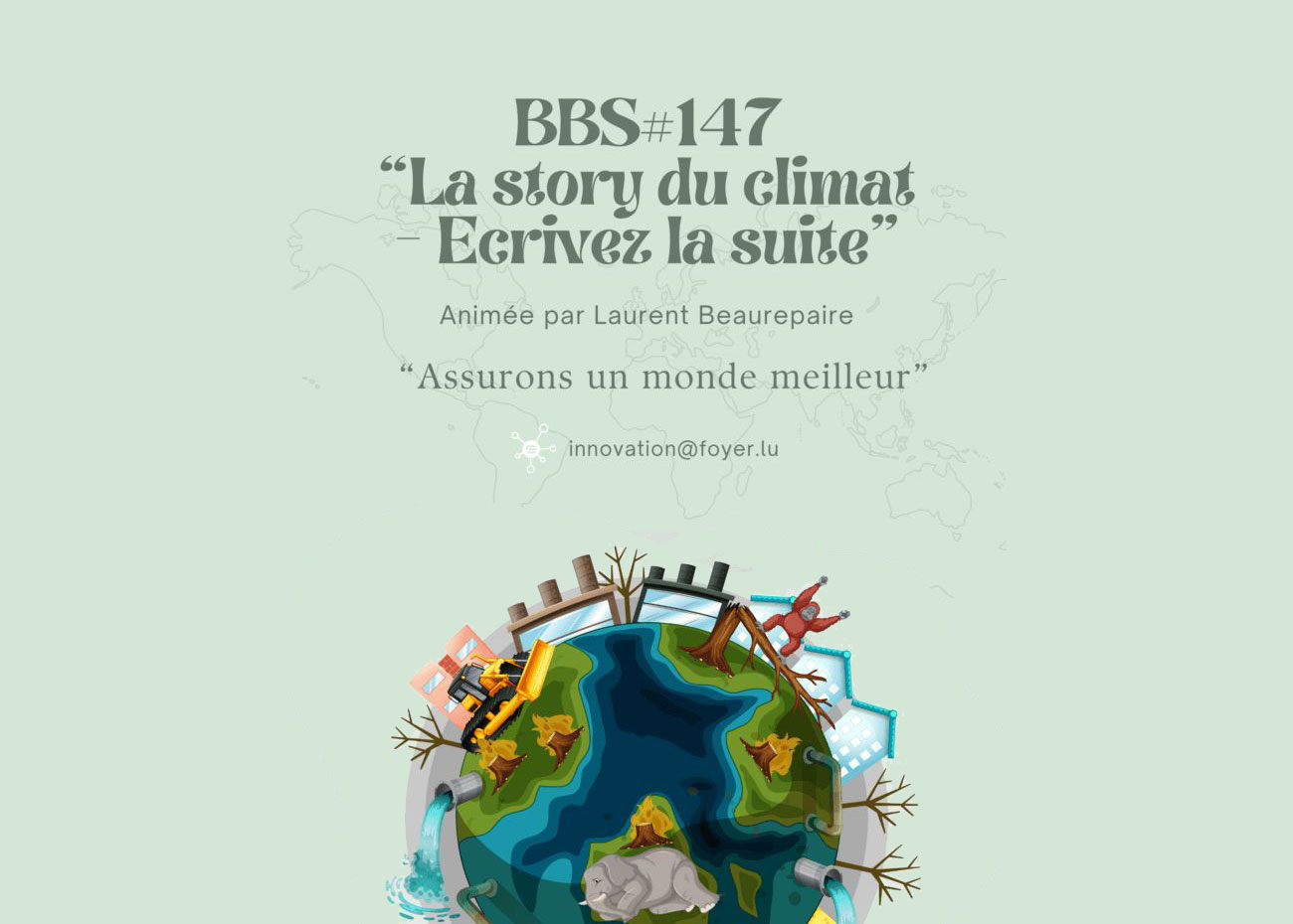UFO² Consulting - Animation de l'atelier "La Story du Climat" chez Foyer Group, incluant une partie de Green IT.