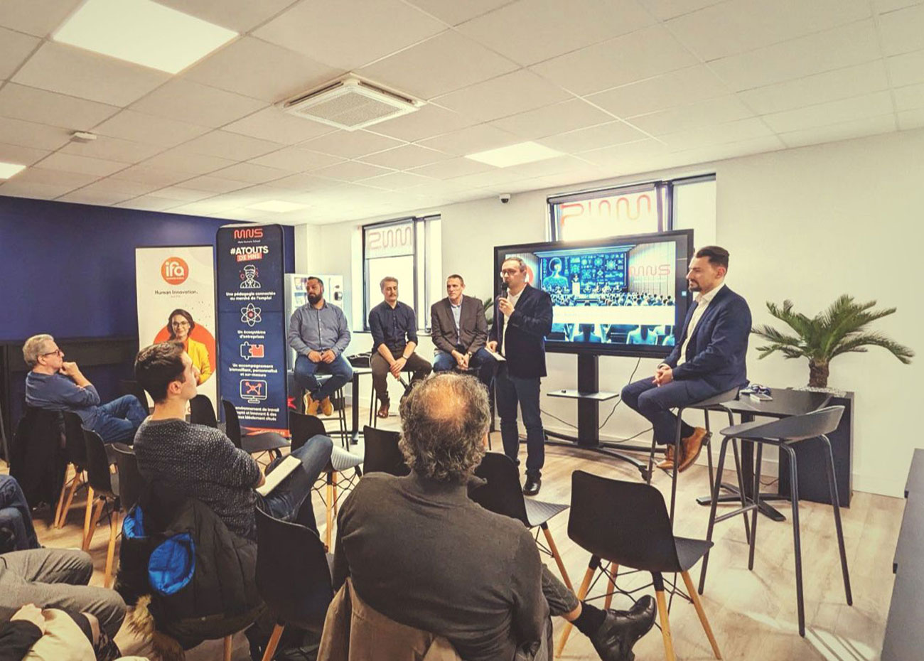 UFO² Consulting - Conférence sur l'Intelligence Artificielle chez MNS IFA Business School à Metz