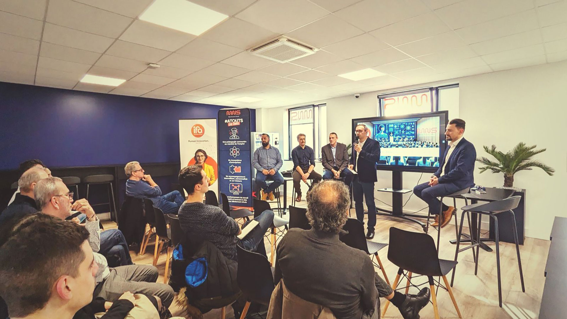 UFO² Consulting - Conférence sur l'Intelligence Artificielle chez MNS IFA Business School à Metz